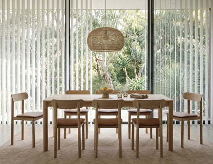 Zara Chair - Natural - Upholstered