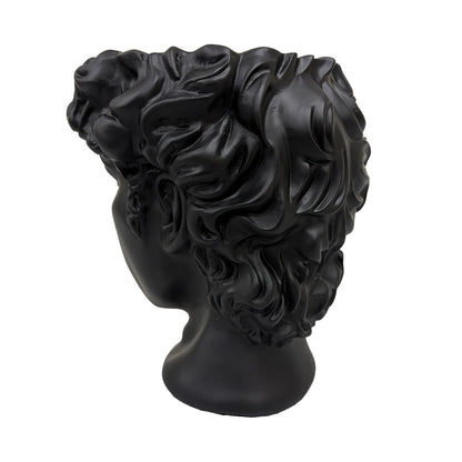 Urban Attitude David Head Planter - Matte Black