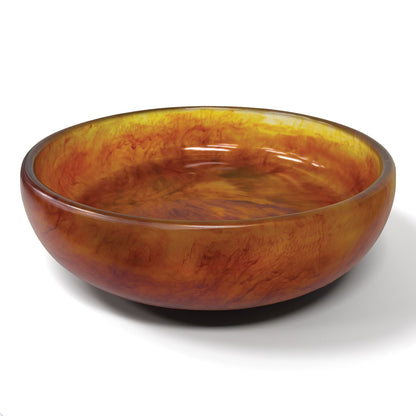 Urban Attitude GAB Extra Large Bowl 59.5 Wide by 12.5 Height - Burnt Amber