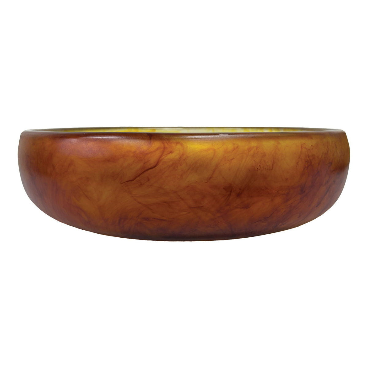 Urban Attitude GAB Extra Large Bowl 59.5 Wide by 12.5 Height - Burnt Amber