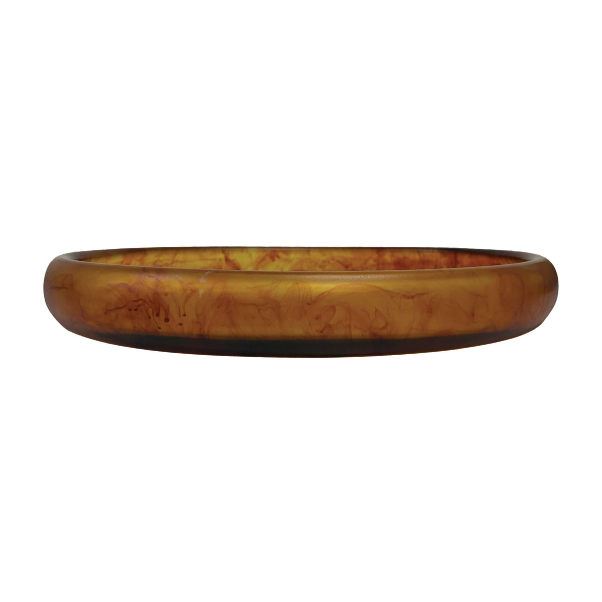 Urban Attitude MIA Extra Large Bowl Height 6cm, Width 37cm, Length 49cm - Burnt Amber