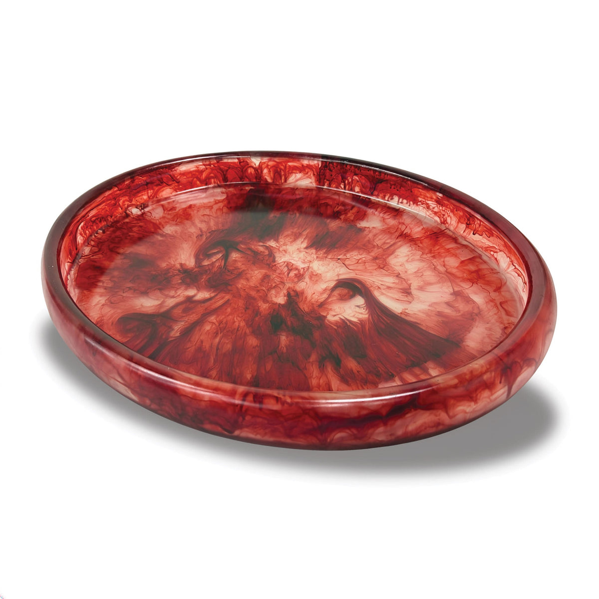 Urban Attitude MIA Extra Large Bowl Height 6cm, Width 37cm, Length 49cm - Berry Red