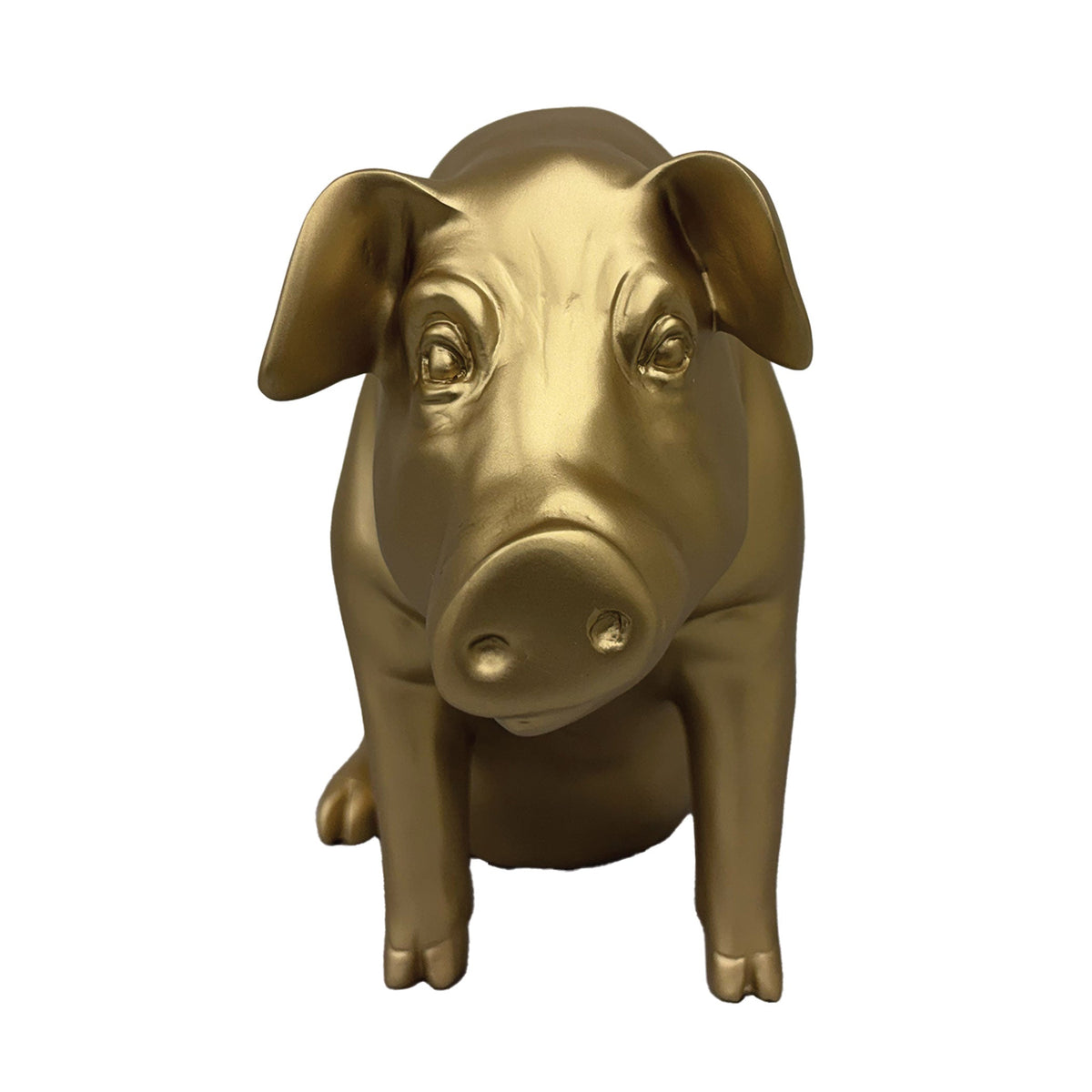 Urban Attitude Piggy Money Box - Matte Gold