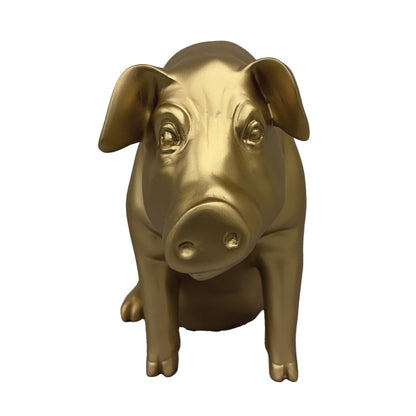 Urban Attitude Piggy Money Box - Matte Gold