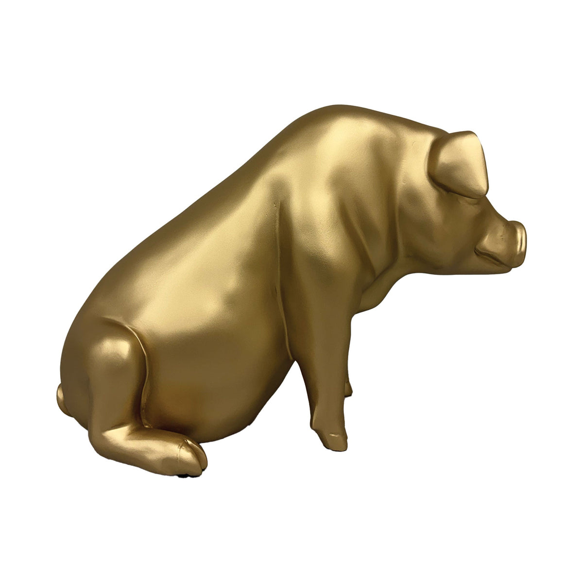 Urban Attitude Piggy Money Box - Matte Gold
