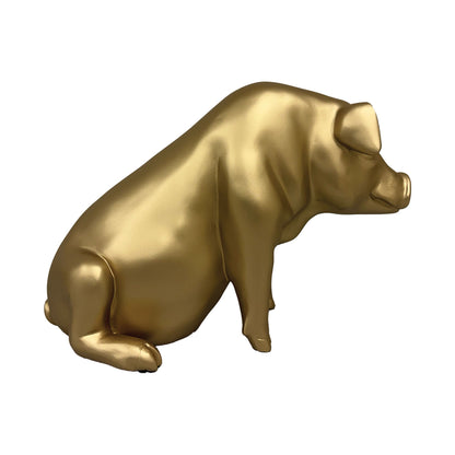 Urban Attitude Piggy Money Box - Matte Gold