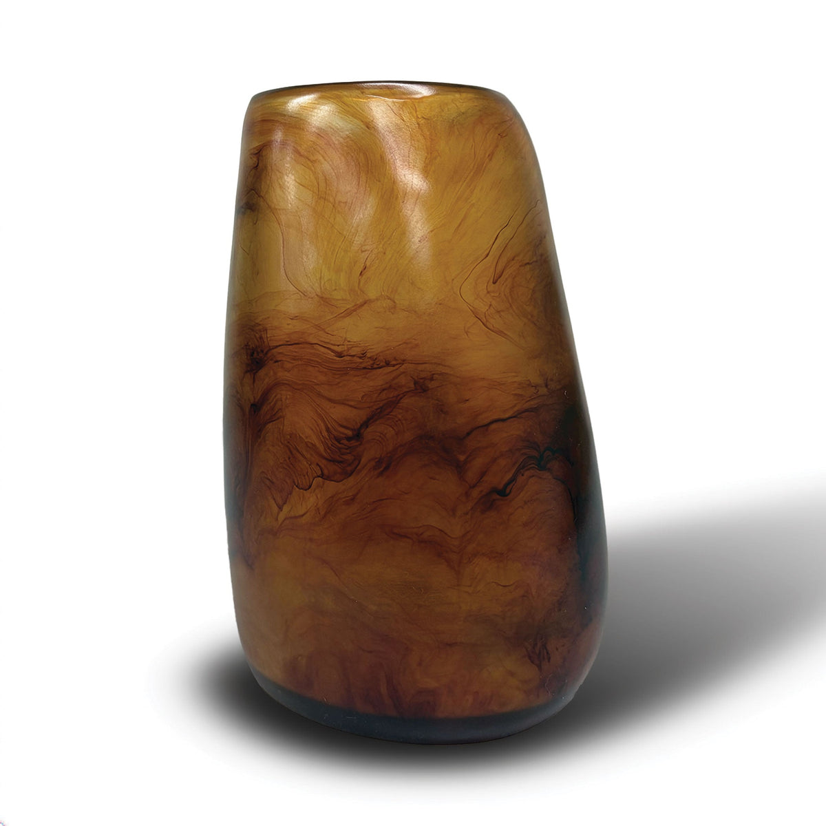 Urban Attitude RACH Large Vase Height 25.5cm, Width 17cm, Opening 6cm x 9cm - Dark Cocoa