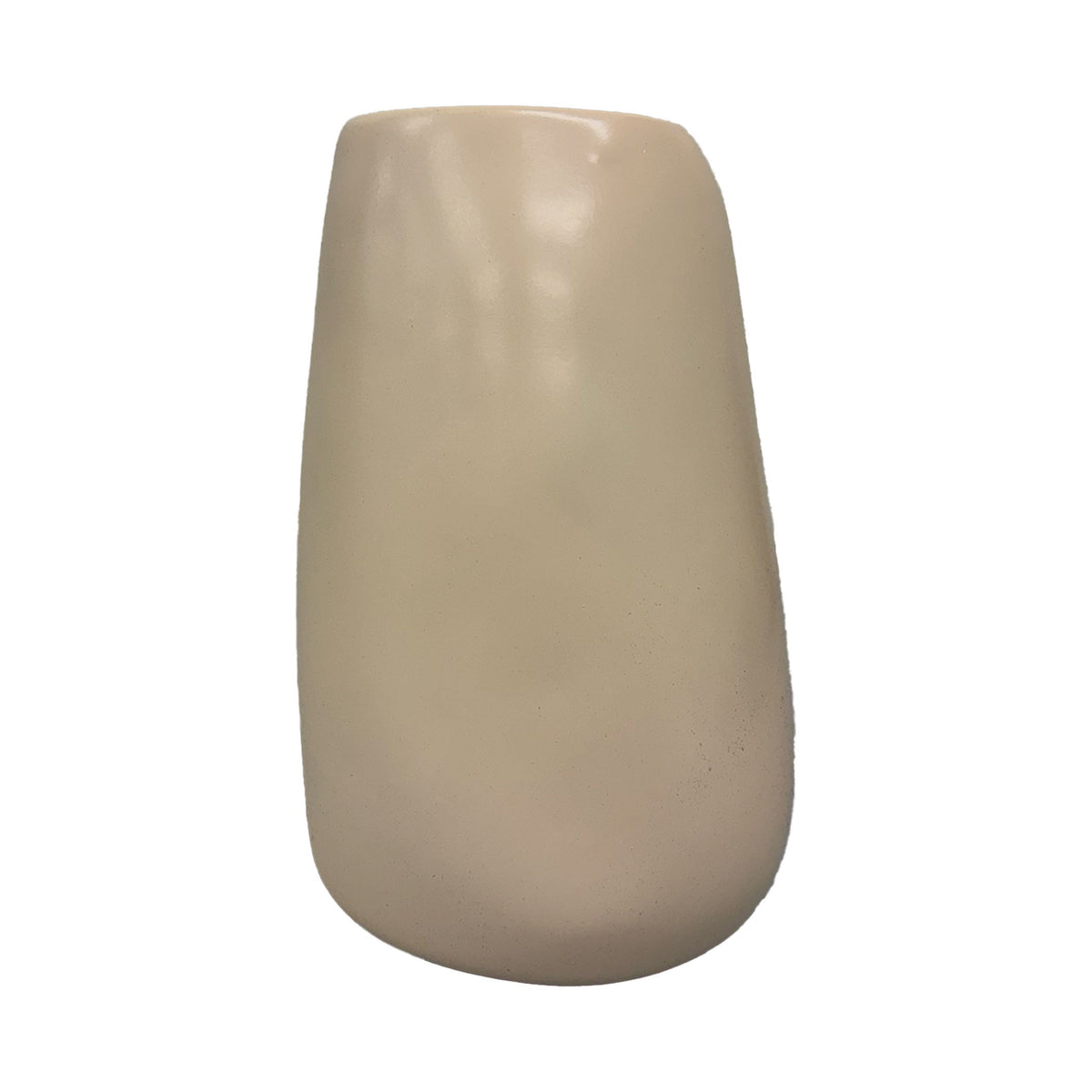 Urban Attitude RACH Large Vase Height 25.5cm, Width 17cm, Opening 6cm x 9cm - Stone Ivory