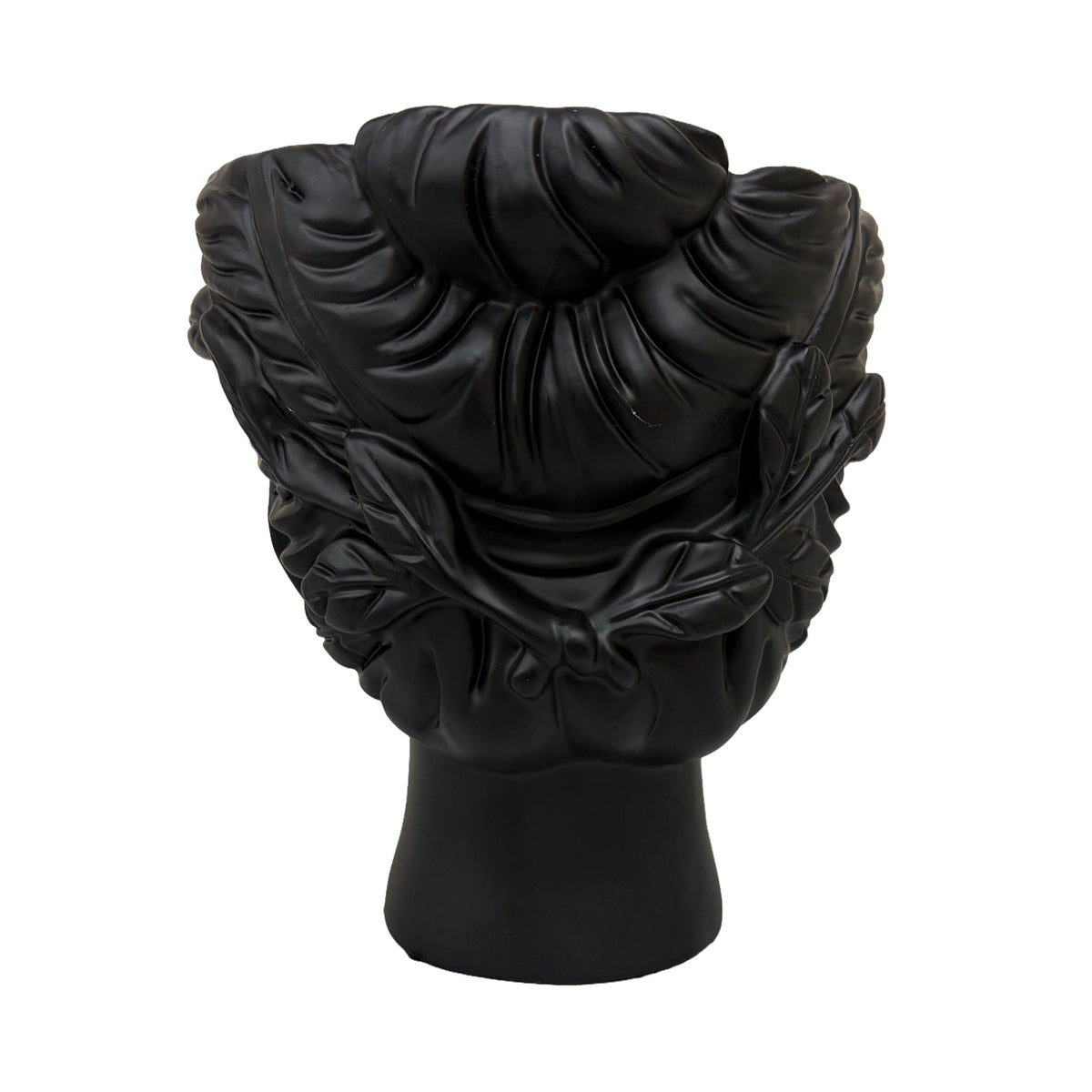 Urban Attitude Venus Head Planter - Matte Black