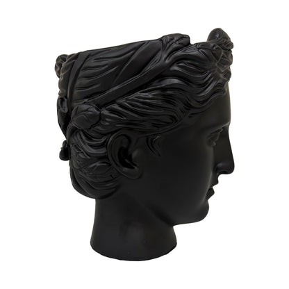 Urban Attitude Venus Head Planter - Matte Black