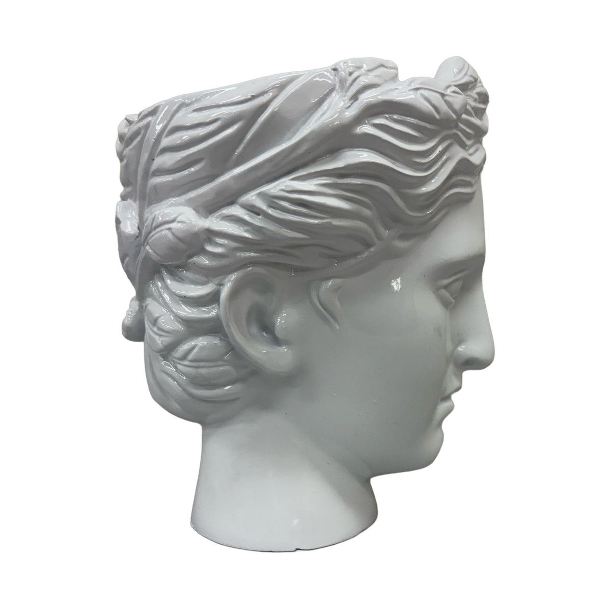 Urban Attitude Venus Head Planter - Matte White