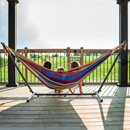 Vivere Brazilian Style Cotton Hammock - Tropical