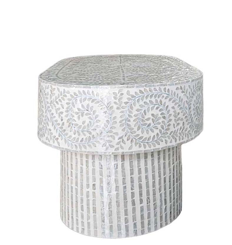 Undine Mother of Pearl Oval Coffee Table 120cm