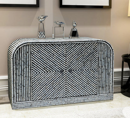 Valentina Mother of Pearl Inlay Sideboard 100cm
