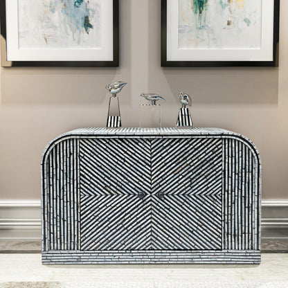Valentina Mother of Pearl Inlay Sideboard 100cm