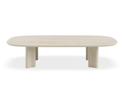 Vela Coffee Table - Outdoor - latte - Dune Ceramic Top