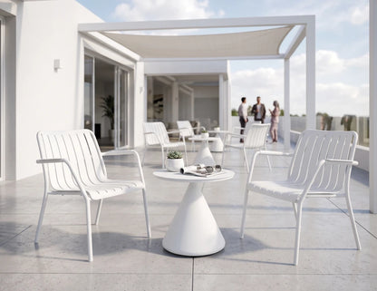 Roku Lounge Chair - Outdoor - White