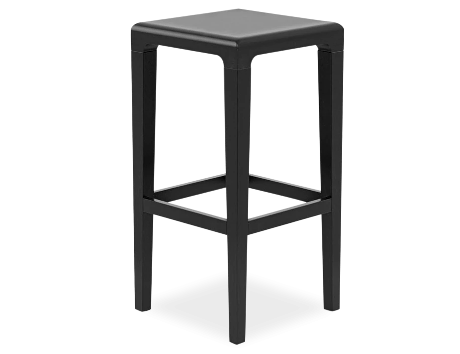 Rioja Barstool - Black Stained - 65cm - by TON