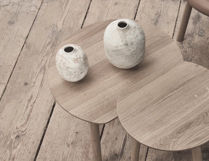 YYY Side Table - Natural Oak - Round 45cm - by TON