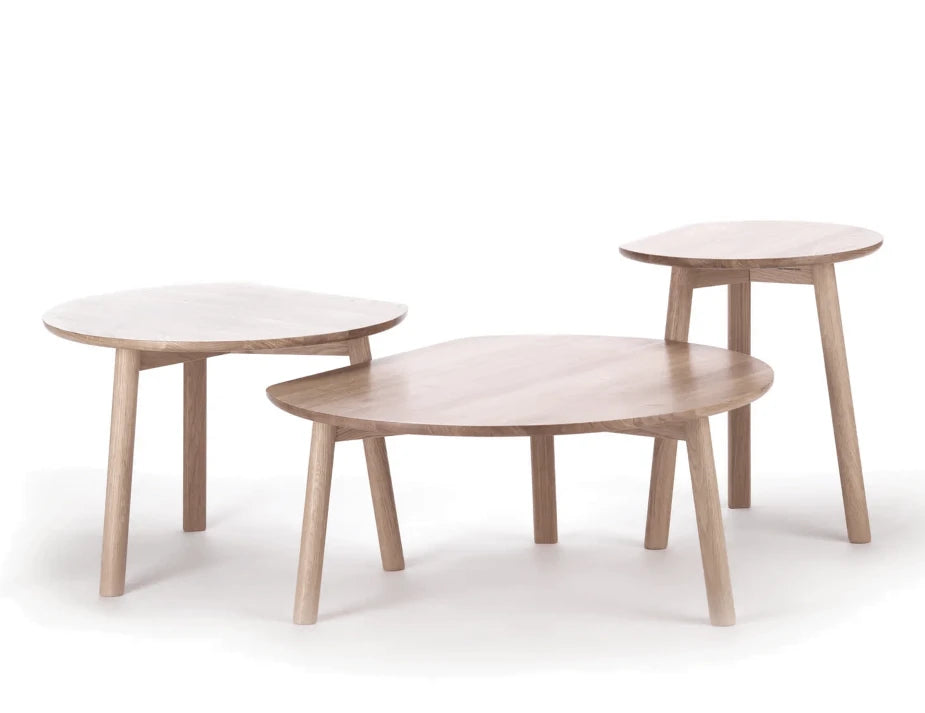 YYY Side Table - Natural Oak - Round 45cm - by TON