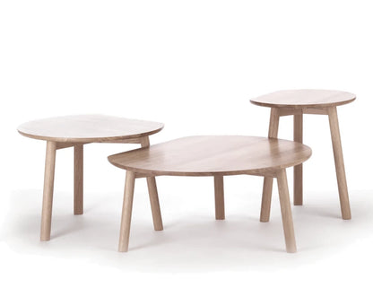 YYY Side Table - Natural Oak - Round 45cm - by TON