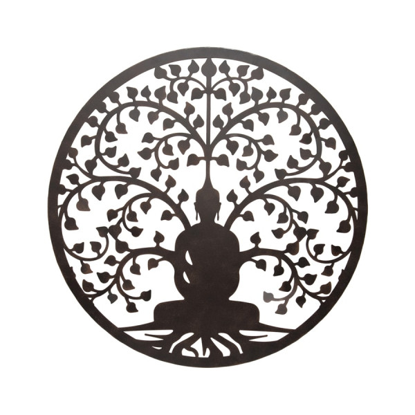 Lasercut Buddha Serenity Wall Art 80cm