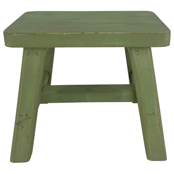 Antique Green Milking Stool 27cm