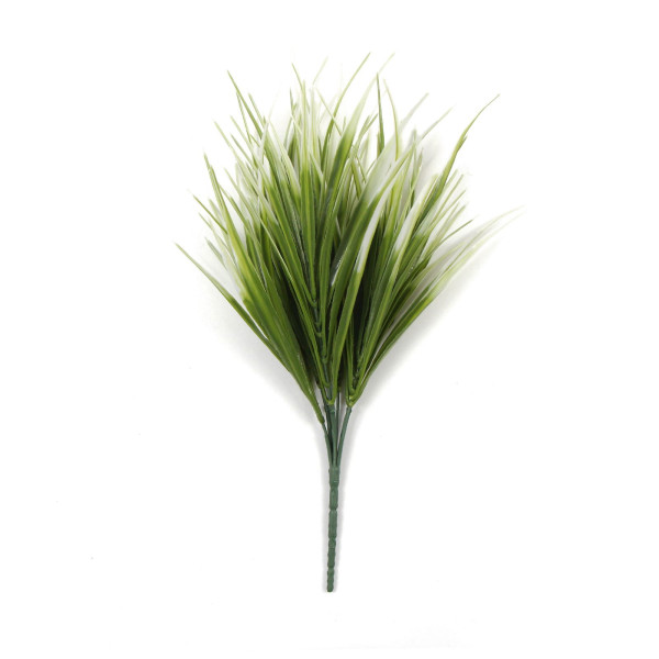 White Tipped Grass Stem UV Resistant 35cm