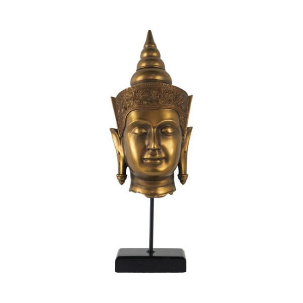 Buddha Statue Head On Stand 60cm