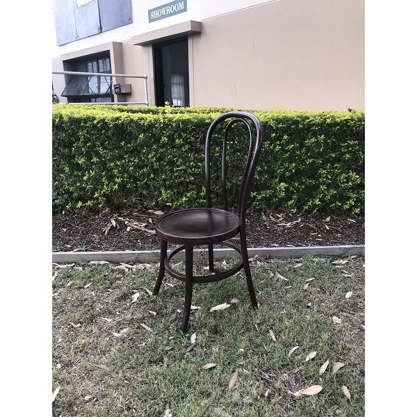 Bentwood Dining Chair Fruitwood Stackable 93cm