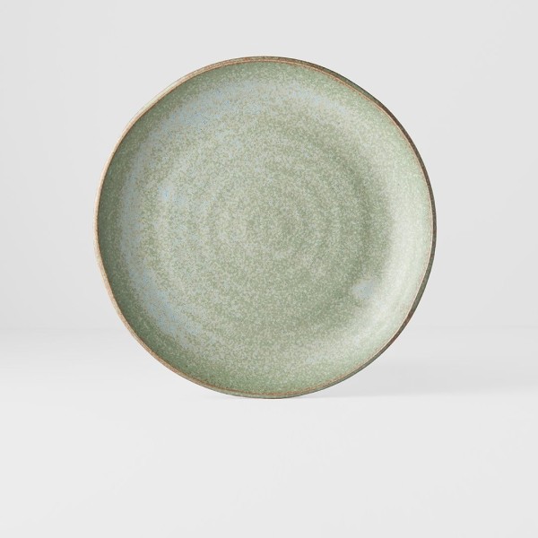 Dinner Plate 24cm Green Fade Glaze
