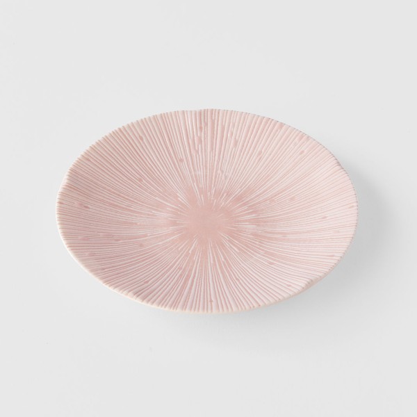 Tapas Plate 13cm Ice Pink Glaze