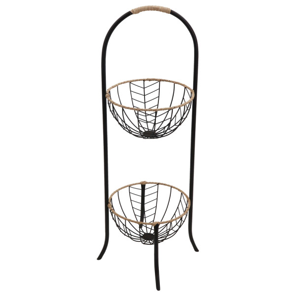 Tropea Arched 2 Tier Bowl Stand 30x67cm