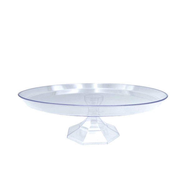 bulk 24 Clear Acrylic Cake Stand 30cm