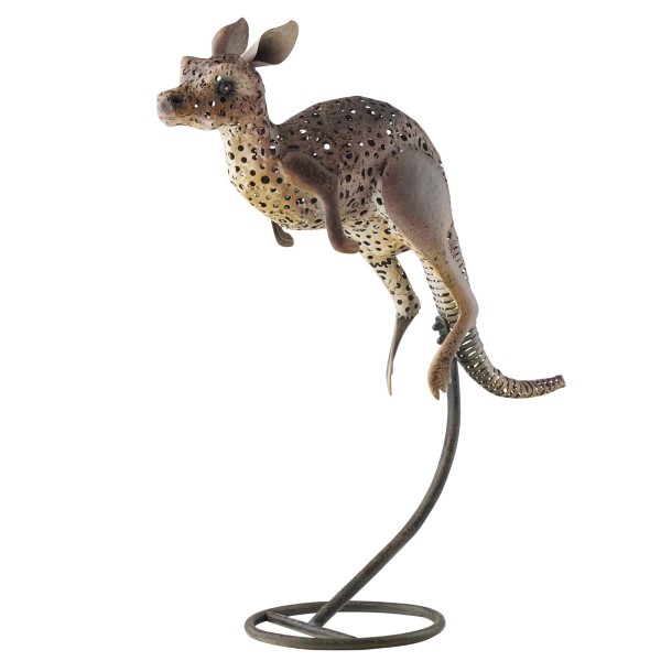 Jumping Kangaroo On Stand 75cm