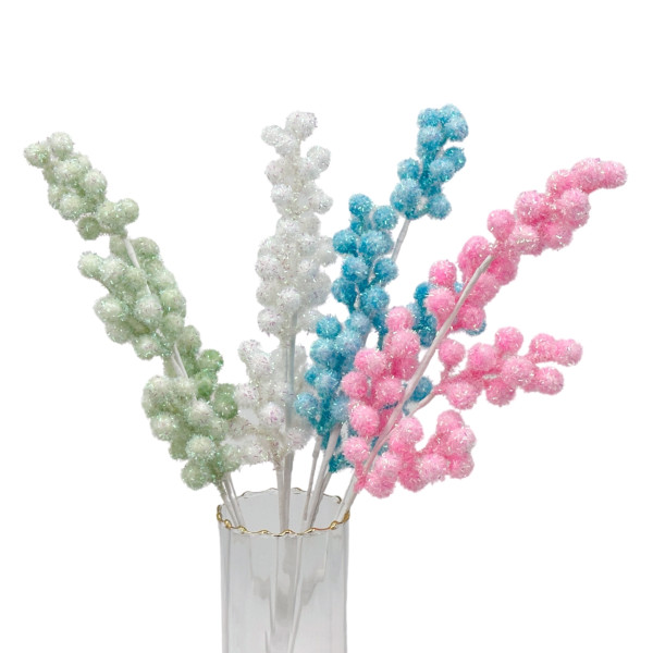 bulk 24 Candy Berry Spray 4 Assorted 5x60cm