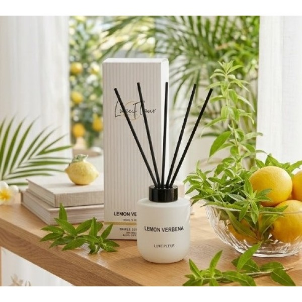bulk 6 Luxe Fleur Diffuser 150ml Lemon Verbena
