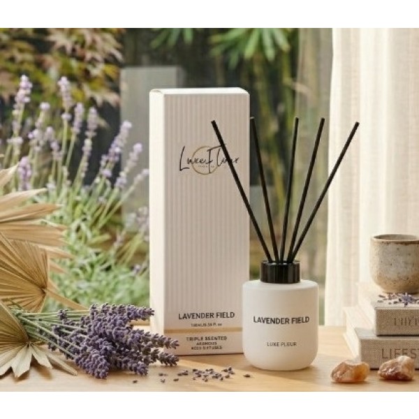 bulk 6 Luxe Fleur Diffuser 150ml Lavender Field