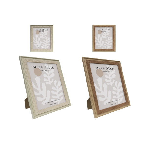Set 2 Photo Frame Elise '8x10in' Assort 25cm