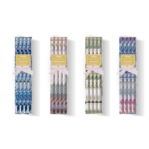 bulk 48 Aromatic Bouquet Scented Draw Liner Asst