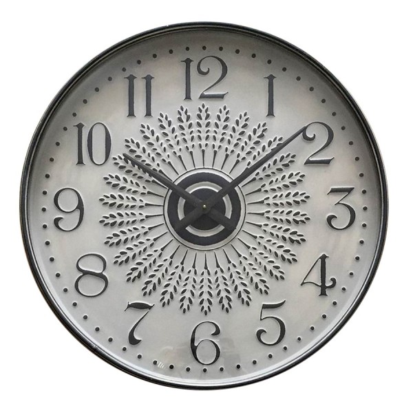 XLarge Moda Glass Front Wall Clock 70cm