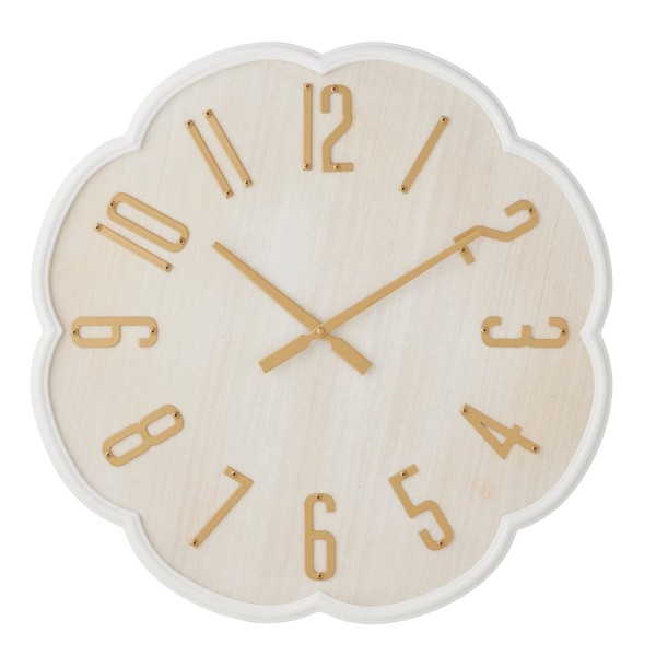 Scalloped Clock 60cm