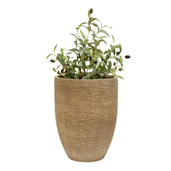 Subtle Textured Contemporary Planter 43cm