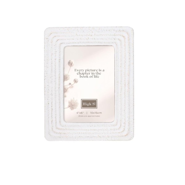 Willow Distressed 4x6" Photoframe 15cm