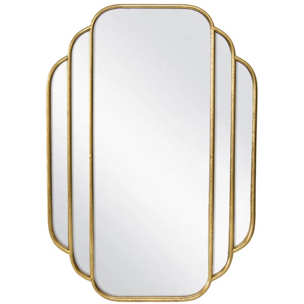 Aura Art Deco Fan Mirror 90cm