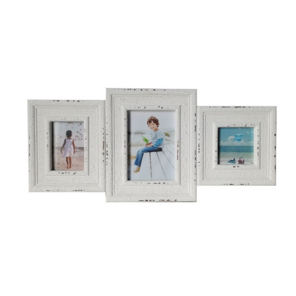 Rustic 3 Collage Hanging Photo Frame 56cm