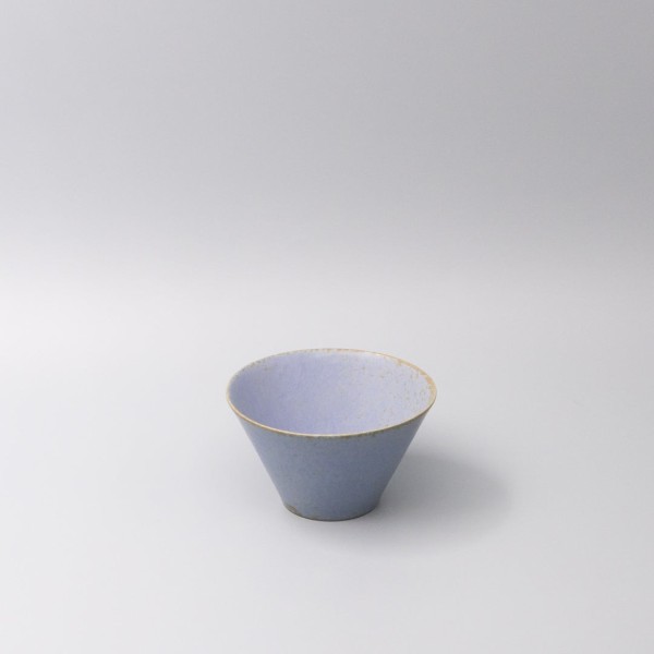 Bowl Fluted 13cm Blue Fade Glaze