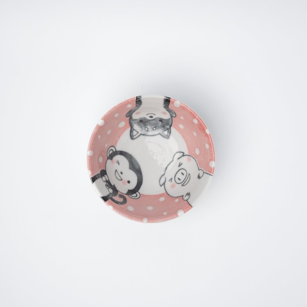Bowl Kids 14cm Kawaii Pink Design