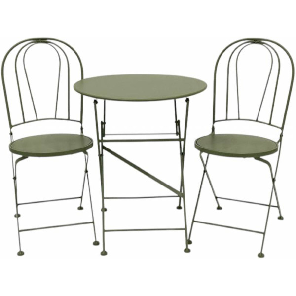 Paris 3 Piece Settings Table n Chairs 71cm
