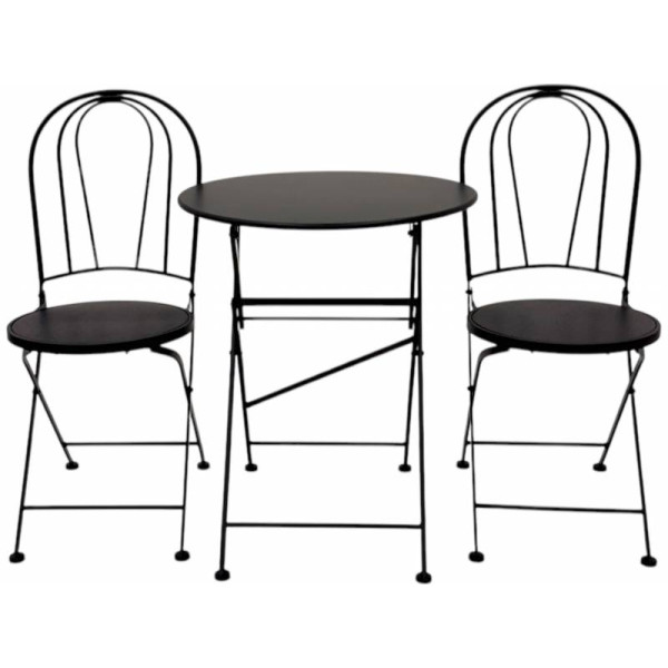 Paris 3 Piece Settings Table n Chairs 71cm